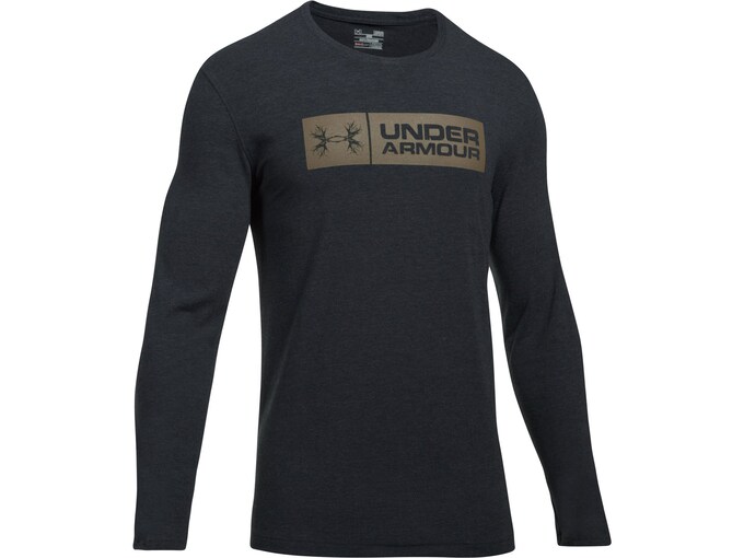 Under Armour Men's UA Antler Tag TShirt Long Sleeve Charged Cotton