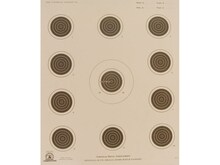 Official NRA USA-50 - 50 FT Smallbore Rifle Target - Box of 1000