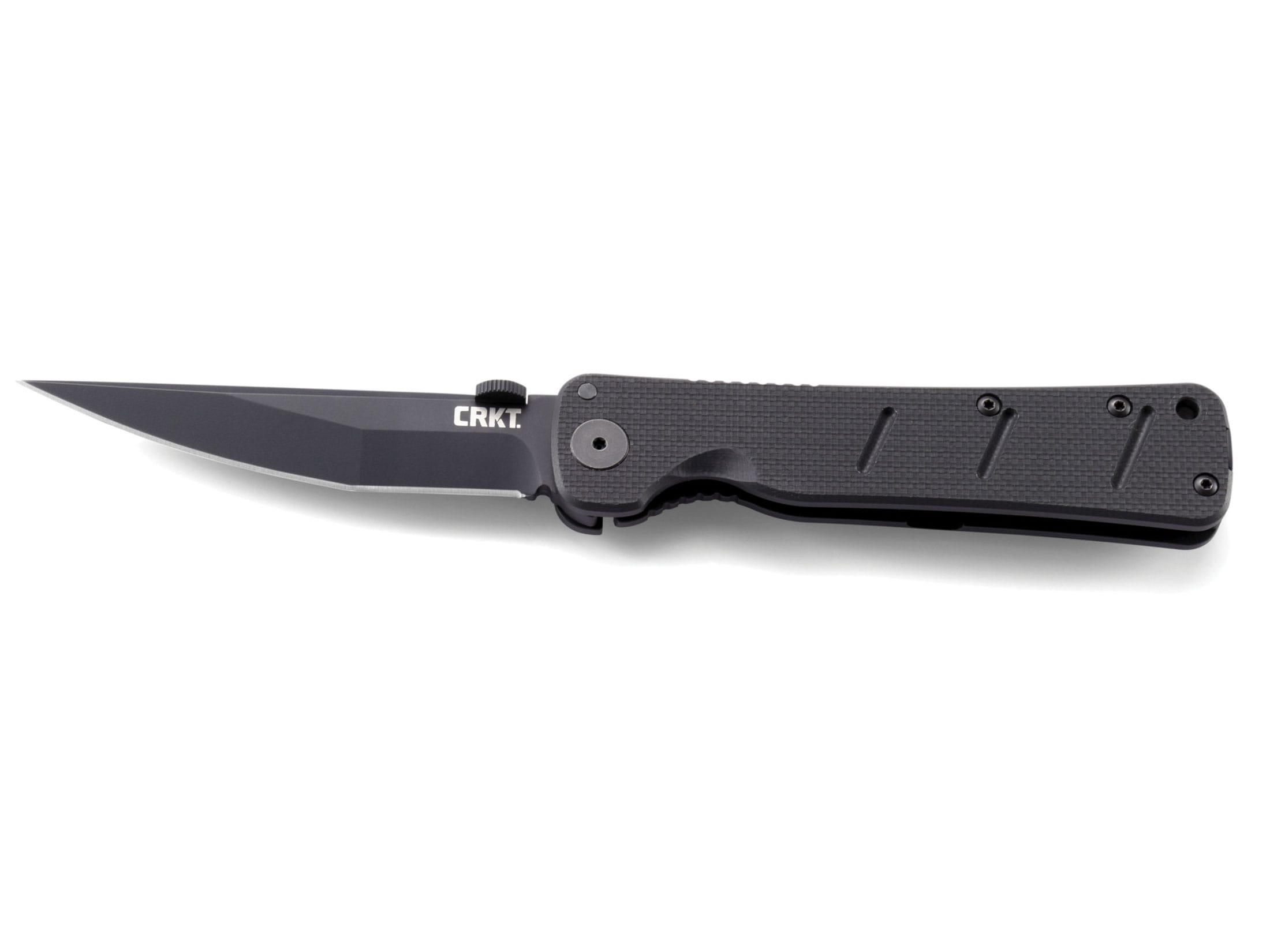 CRKT Shizuka Noh Ken Folding Pocket Knife 3.625 Modified Tanto Point