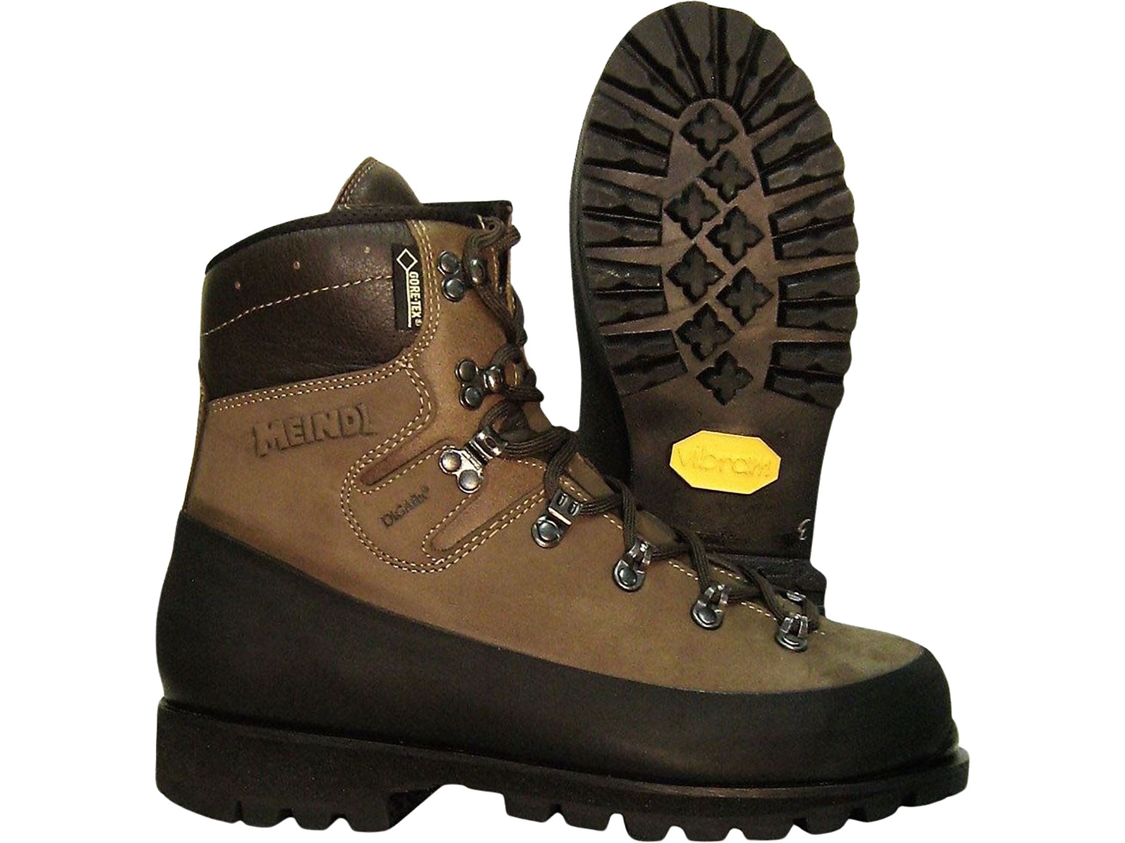 Meindl San Ramon Steel Toe 6 Work Boots Leather Brown Men's 9.5 D