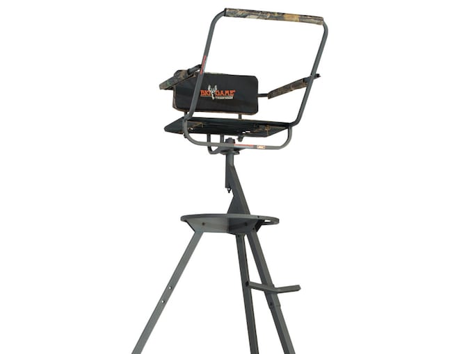 Big Game The Pursuit Tripod Treestand Steel Black