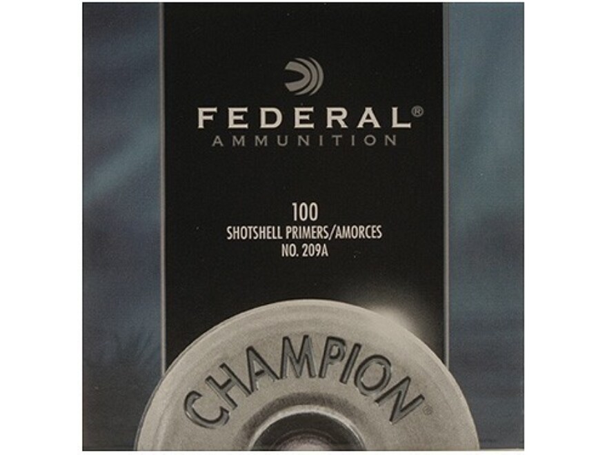 Federal Primers #209A Shotshell Box of 1000 (10 Trays of 100)