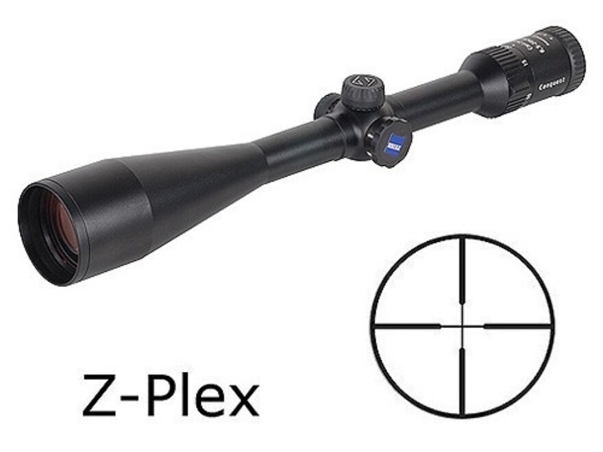 Zeiss MC Conquest Rifle Scope 6.5-20x 50mm Side Focus Z-Plex Reticle