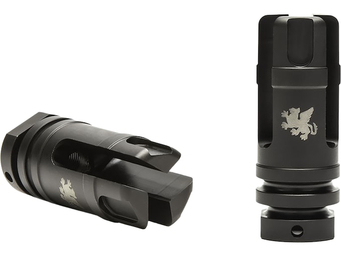 Griffin Armament M4SD 3-Prong Flash Hider Suppressor Adapter 1/2"-28 Thread 5.56mm Stainless Steel Nitride