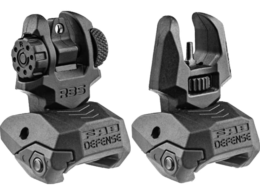 FAB Defense Deployable Front Rear Sight AR-15