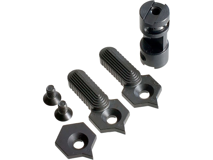 Strike Industries Hex Ambidextrous 60/90 Safety Selector AR-15 Steel Black