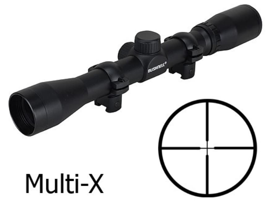 BUSHNELL スコープ　4×32 Bushnell 4x32 Sharpshooter Riflescope with Multi-X Reticle