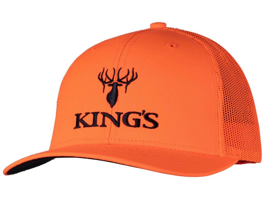 Camo Men's Logo Hat Cotton Blaze Orange 