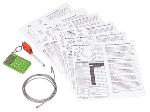 Allen Antler Scoring Kit Measuring Cable Tape Measure Calculator