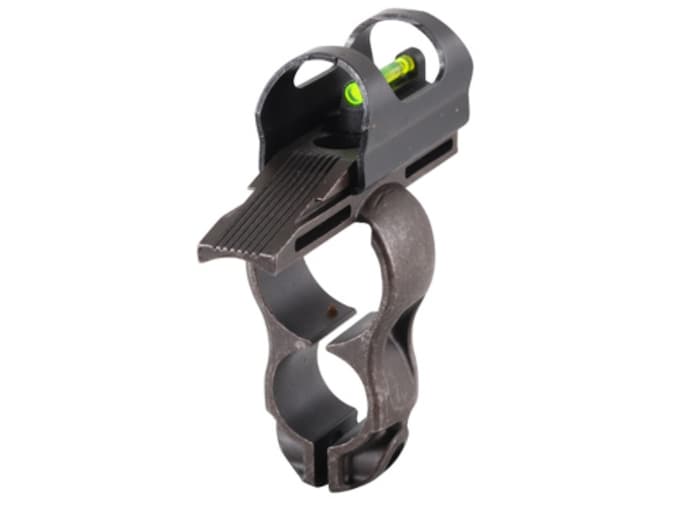 HIVIZ Barrel Band Front Sight Assembly Henry Lever Action 22 Magnum Round Barrel Steel Fiber Optic