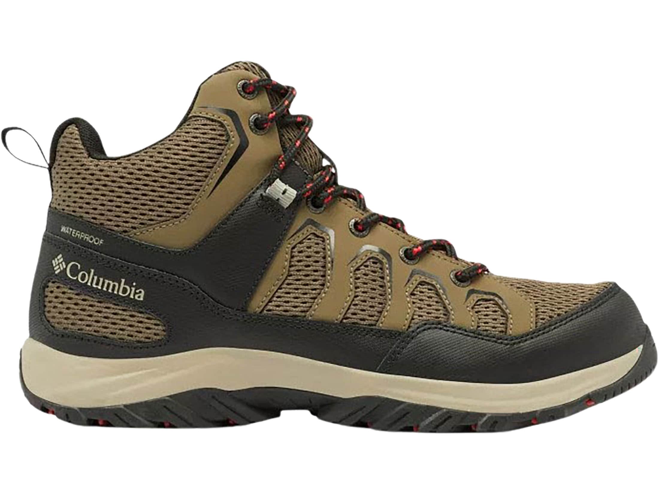 COLUMBIA MENS GRANITE TRAIL MID WP‎ WATERPROOF BLACK BOOT SIZE 7 2053201_089_f_tt main image 2