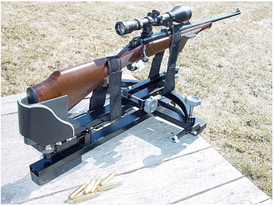 Precision Shooting Range Rest Rifle Bench Remote Triggering Adjustable Bench 