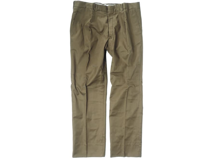 Military Surplus Italian Chino Pants Grade 1 Dark Khaki Large