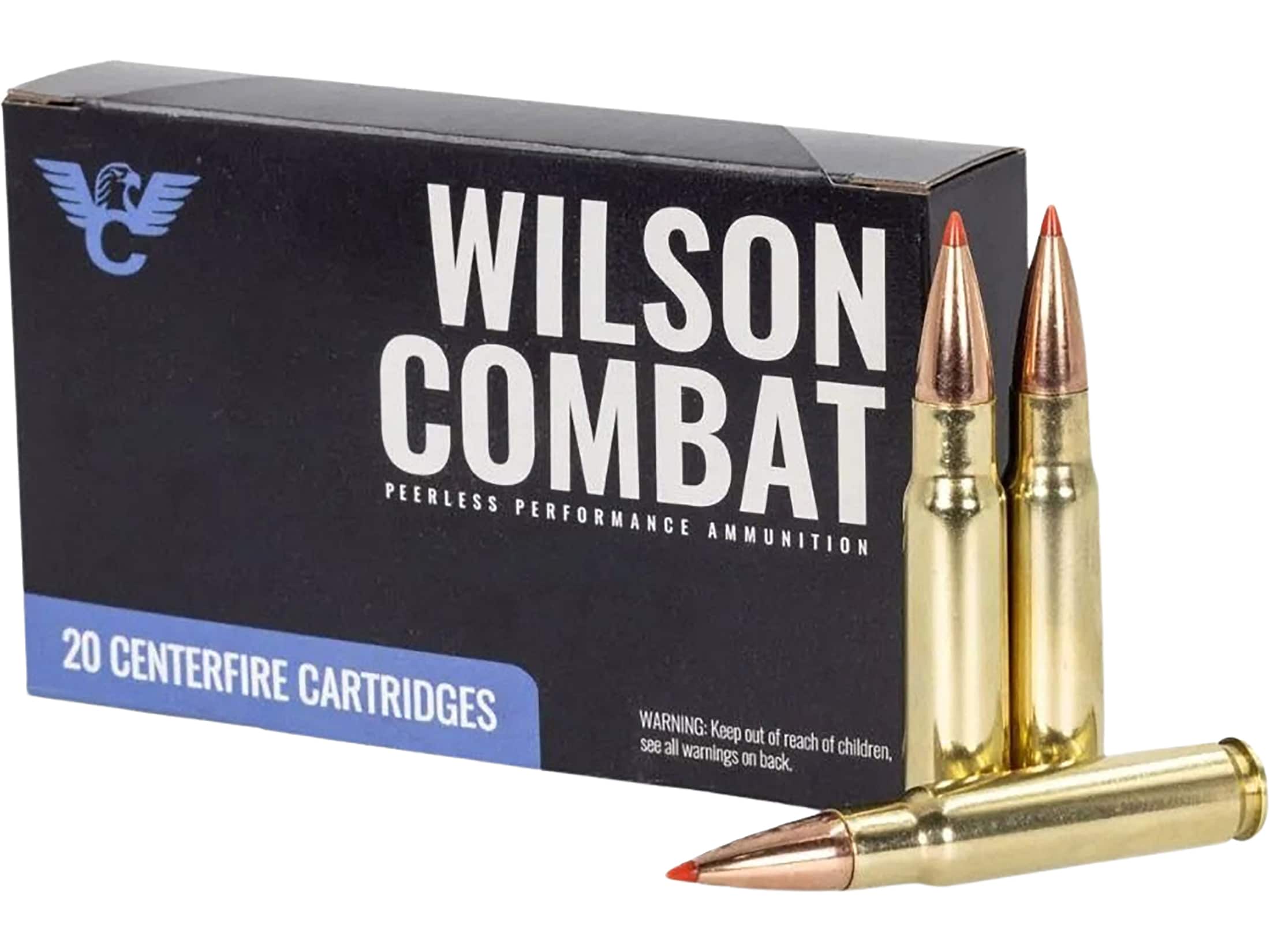 Wilson Combat 338 Federal Ammo 200 Grain Hornady SST (Super Shock Tip) Polymer Tip Box of 20