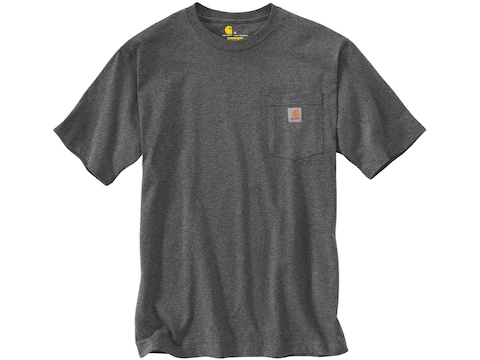 Carhartt Men's K87 Loose Fit Heavyweight Short-Sleeve Pocket T-Shirt | Sundance Heather | 2XL