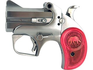 Bond Arms Mama Bear Break Open Pistol 357 Magnum 2.5" Barrel 2-Round Stainless Pink image