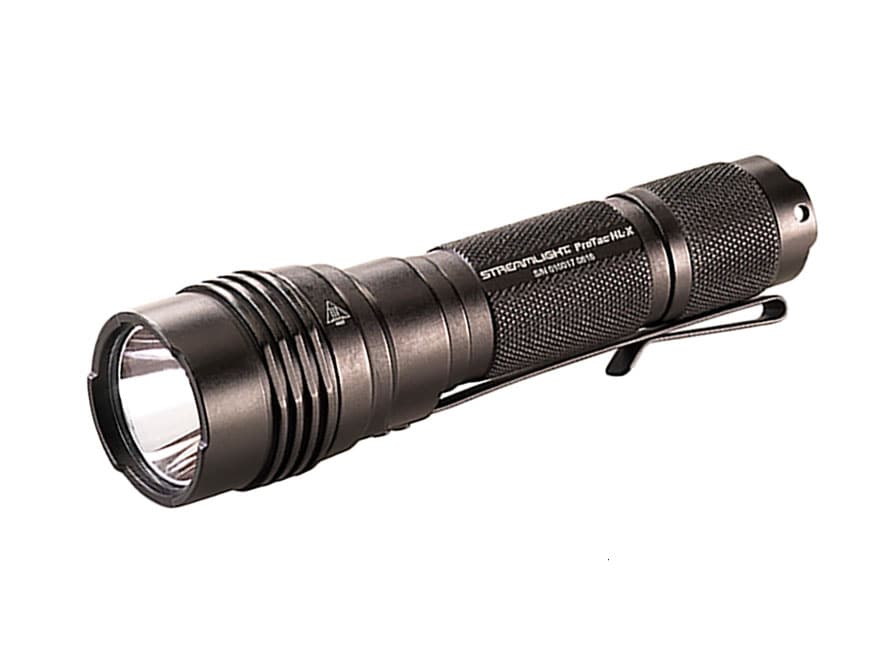 Streamlight ProTac HL-X Flashlight LED with 2 CR123A Batteries and Holster  Aluminum Black