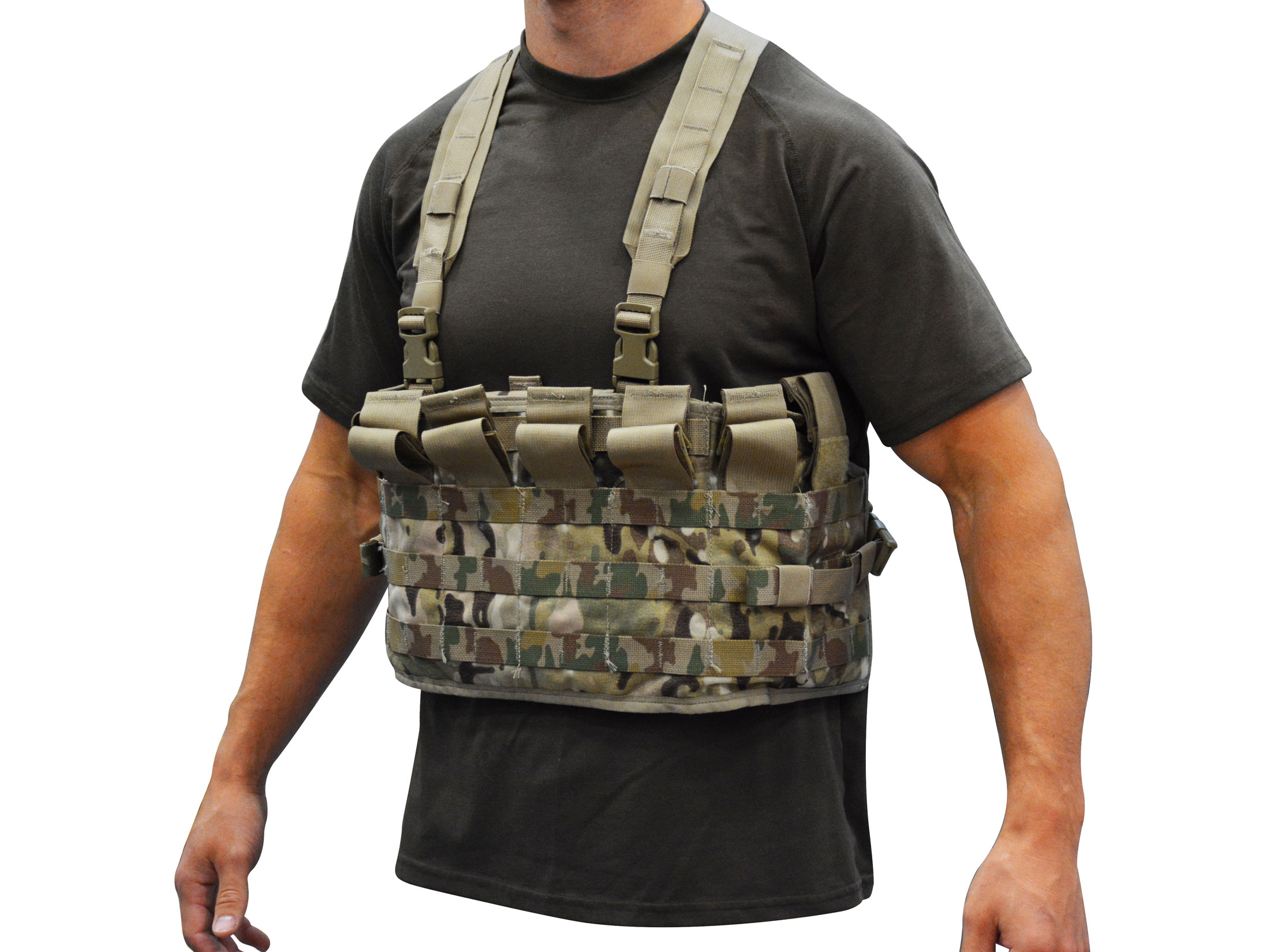 タクティカルベスト MOLLE II TAP 実物系 マルチカム 装備セット Military Surplus MOLLE II TAP Harness Assembly Grade 1 Multicam
