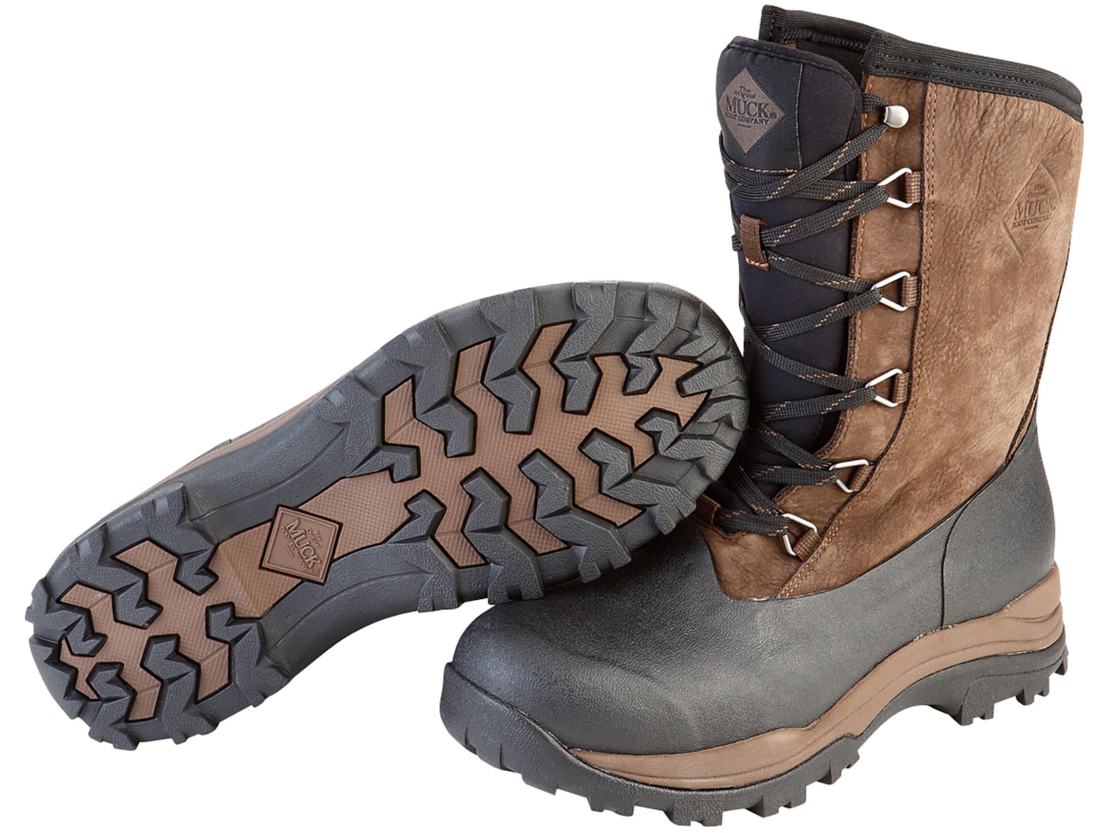 Muck lace up hunting hot sale boots