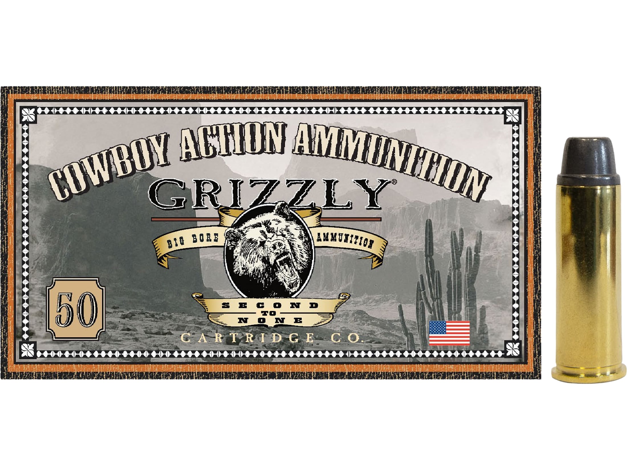 Grizzly Cartridge Cowboy 44 Remington Mag Ammo 240 Grain