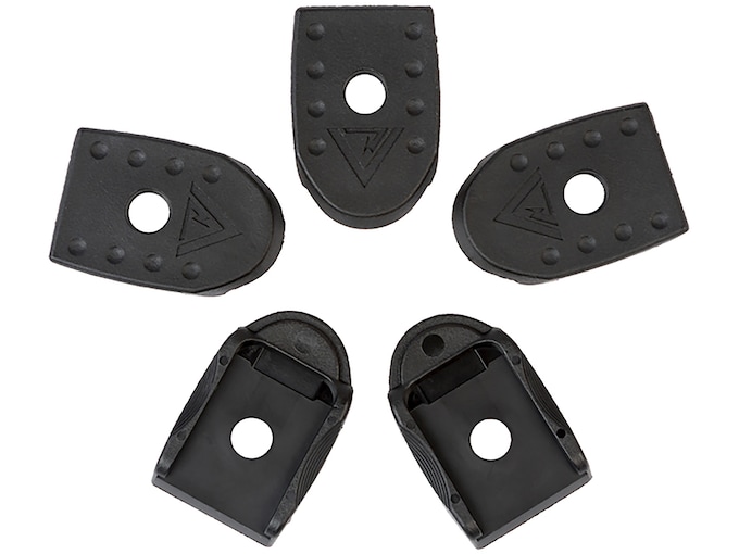 Vickers Tactical Magazine Floor Plates HK VP9 9mm Luger, 40 S&W Polymer Black Package of 5