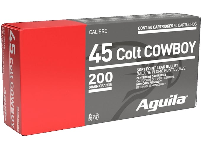 Aguila Ammunition 45 Colt (Long Colt) 200 Grain Soft Point