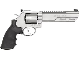 Smith & Wesson Performance Center Model 686 Competitor Revolver 357 Magnum 6" Barrel 6-Round Stainless Black image