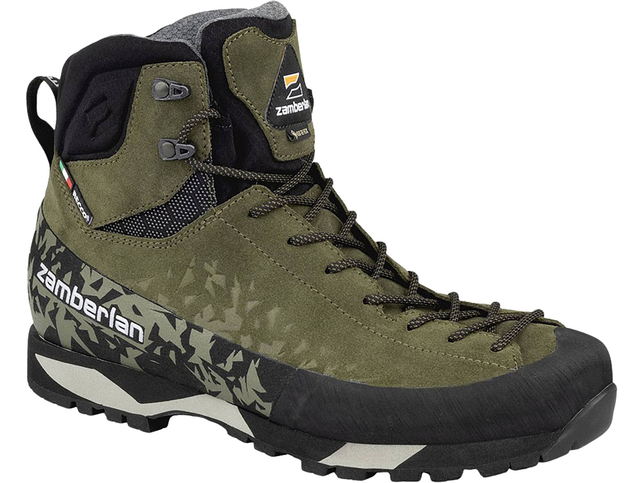 Zamberlan Salathe Trek GTX RR Hiking Boots Nylon/Suede Olive Men's 11