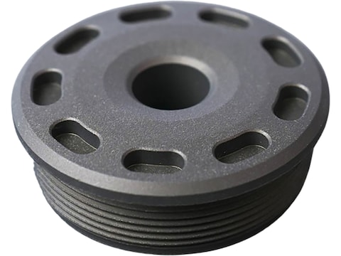 SilencerCo Bravo Flat Front Cap SilencerCo Omega Titanium