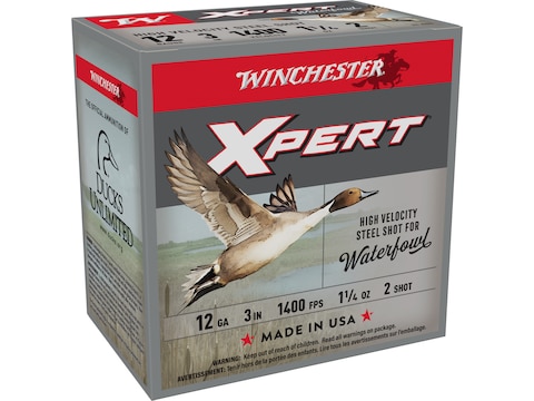 Winchester Xpert High Velocity Ammo 12 Ga 3-1/2 1-1/4oz BB Non