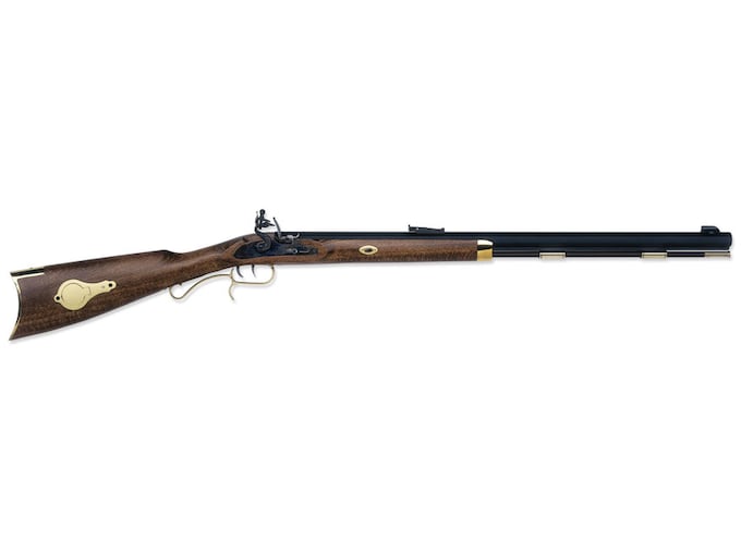 Traditions Hawken Woodsman Muzzleloading Rifle 50 Caliber Flint 28" Blued Barrel Select Hardwood Stock