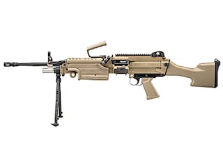 FN M249S Semi-Automatic Centerfire Rifle 5.56x45mm NATO 18.5" Barrel Matte and Flat Dark Earth Pistol Grip image