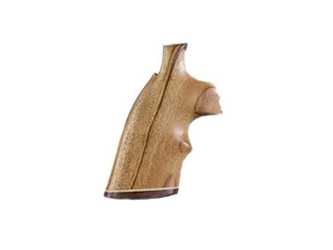 Hogue Fancy Hardwood Grips with Accent Stripe and Top Finger Groove S&W K, L-Frame Square Butt