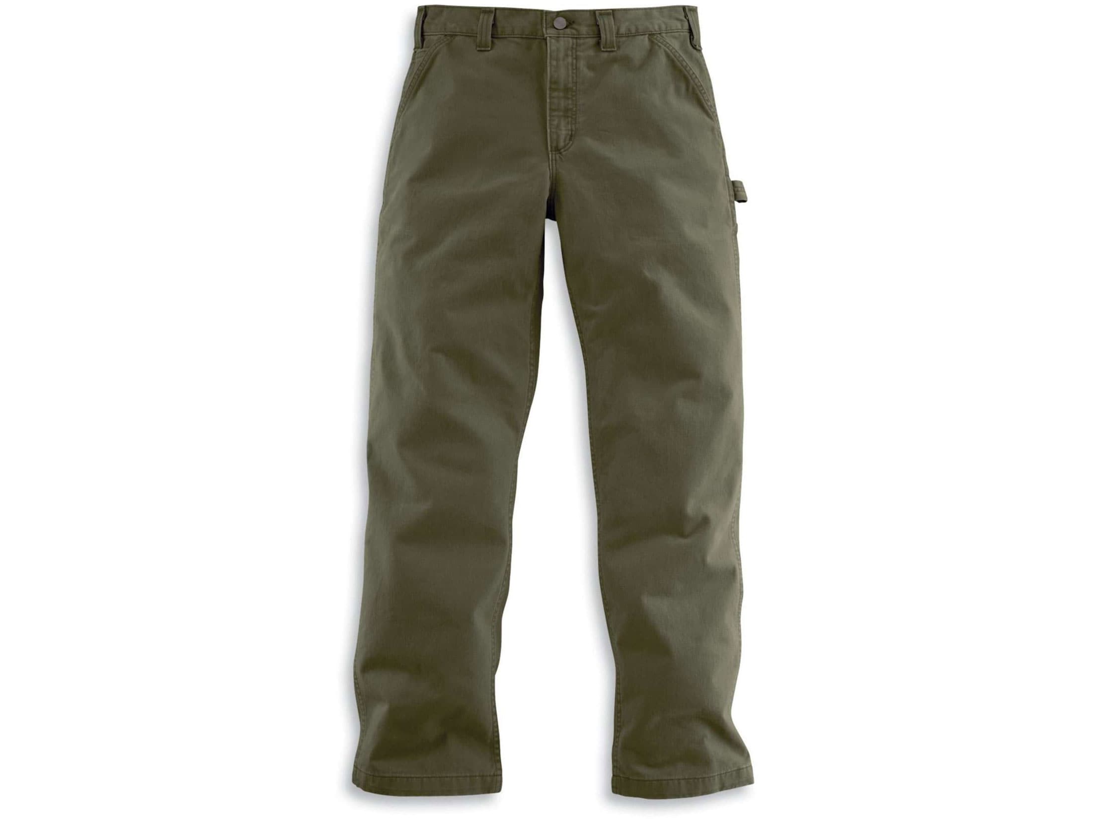 Carhartt Men's Relaxed Fit Twill Utility Work Pants Dark Khaki 42