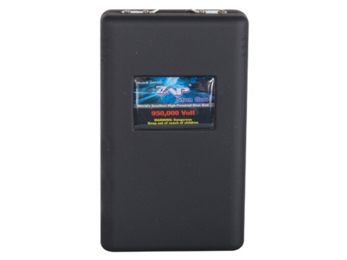 ZAP 950000 Volt Stun Gun 3 CR123A Batteries Polymer Pink