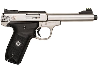Smith & Wesson SW22 Victory Semi-Automatic Pistol 22 Long Rifle 5.5" Barrel 10-Round Stainless image
