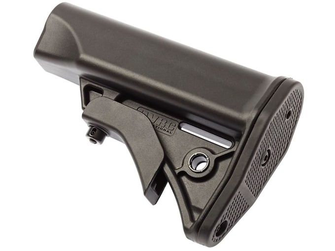 LWRC Compact Stock Mil-Spec Diameter AR-15 Carbine Polymer Black