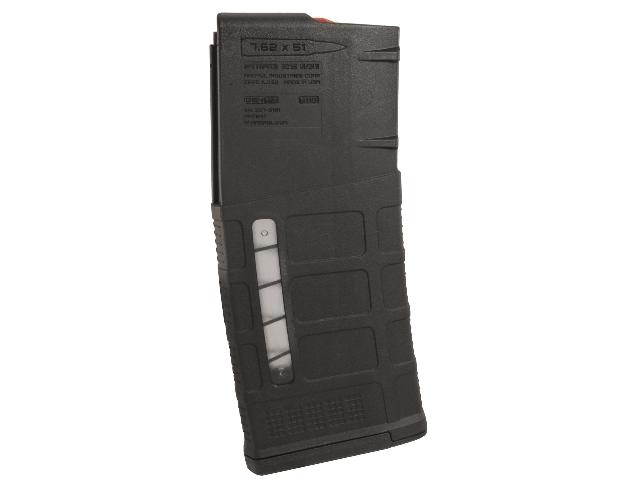 Magpul PMAG 25 M118 LR/SR Gen M3 Window Mag LR-308, SR-25, Ruger