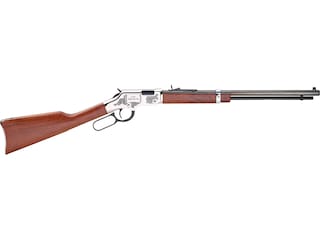 Henry Golden Boy Fathers Day Lever Action Rimfire Rifle 22 Long Rifle 20" Barrel Blued and Walnut Straight Grip image