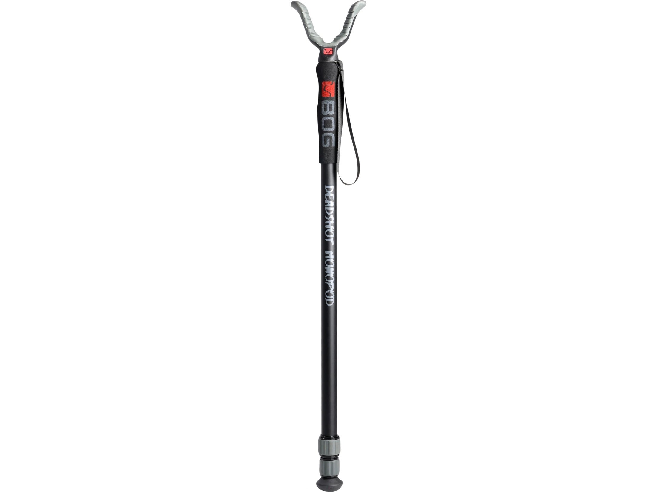 BOG-POD Q-STIK Multipurpose Trekking Monopod - Adjustable, With 4 Interchangeable Heads For Shooting & Hiking