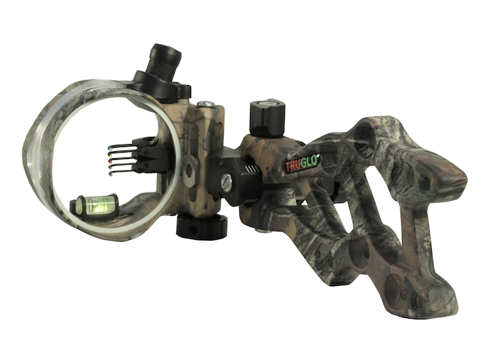 TRUGLO Rival Hunter 5Pin Bow Sight .029 .019 .010 Diameter Pins Lost