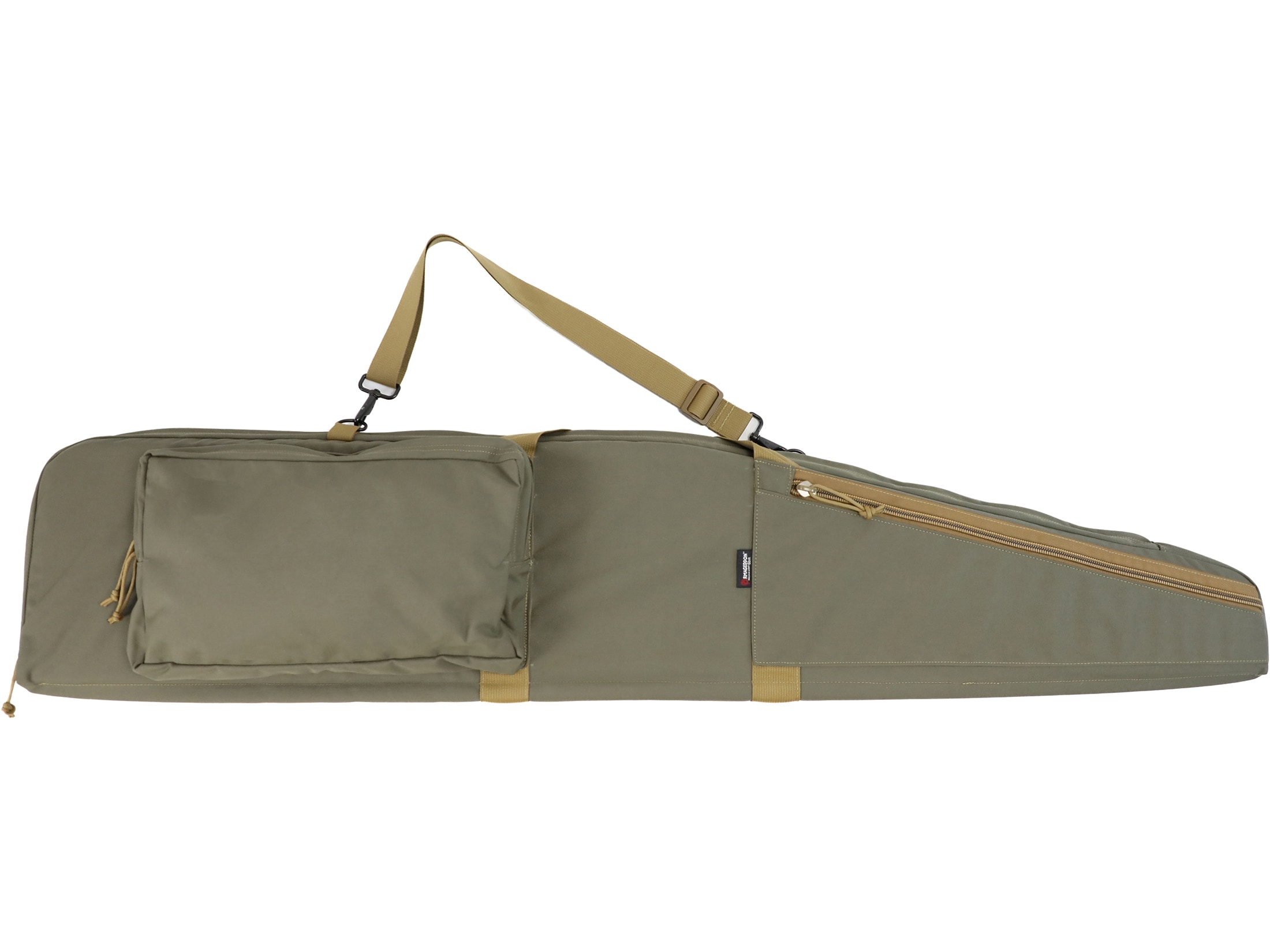 MidwayUSA Heavy Duty Scoped Rifle Case 52" - Olive Drab Protective Gun Case With Adjustable Straps
