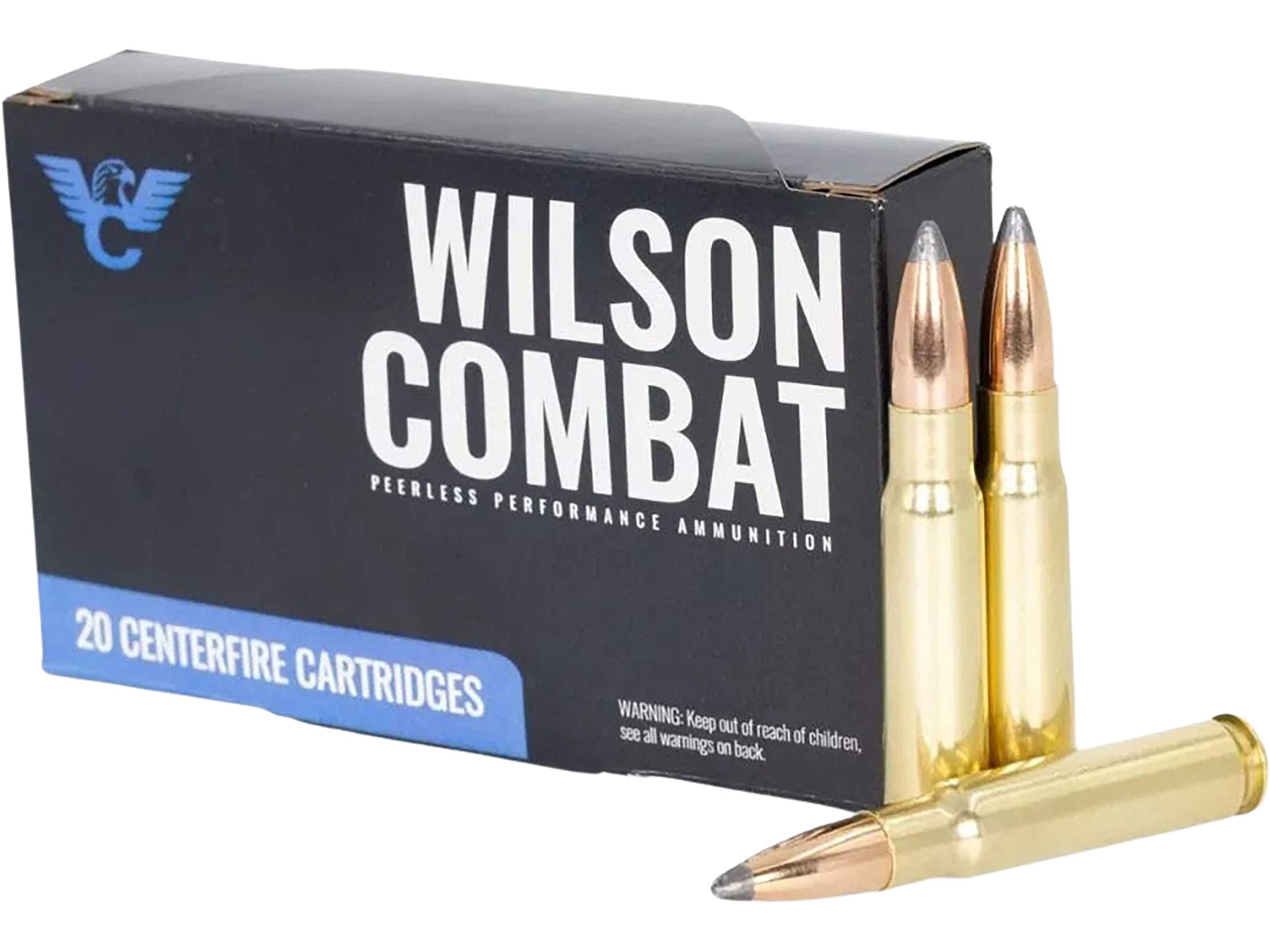 Wilson Combat 338 Federal Ammo 200 Grain Speer Hot-Cor Jacketed Soft Point Box of 20