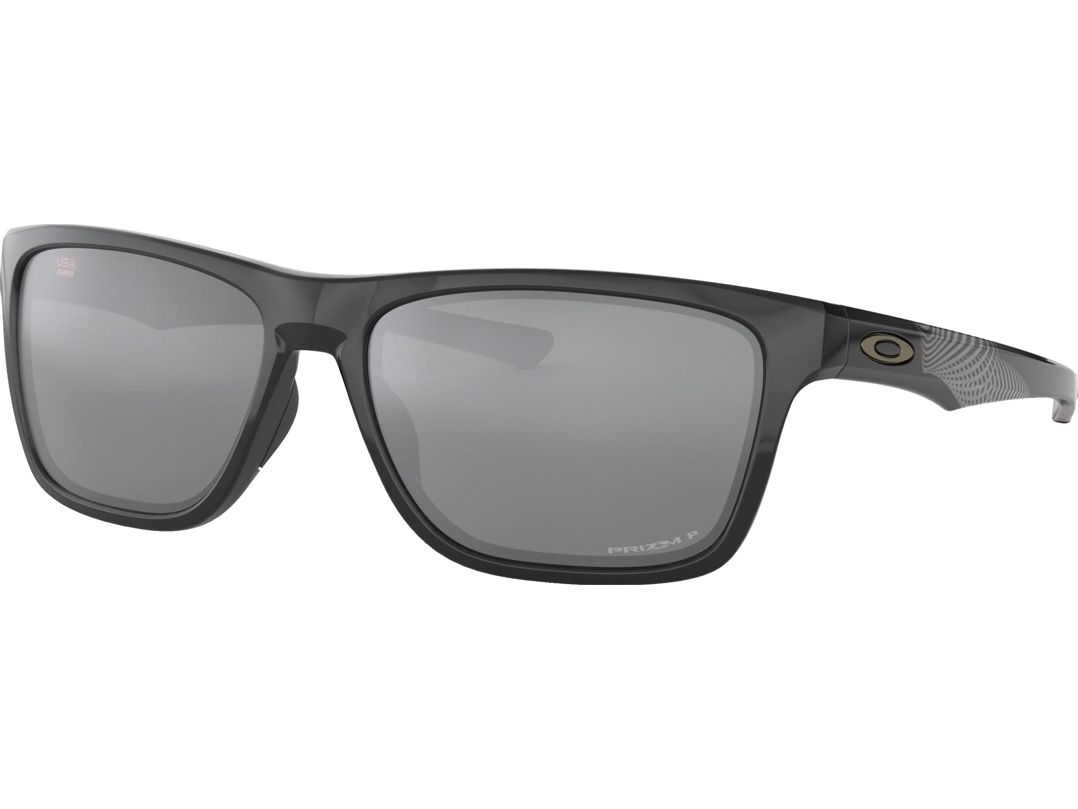 小物 Oakley Holston Oakley Holston Matte Dark Gray Frame - Prizm Black Lens