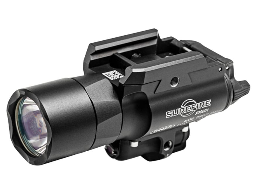 Surefire X400 Ultra Weapon Light LED Green Laser 2 CR123A Batteries