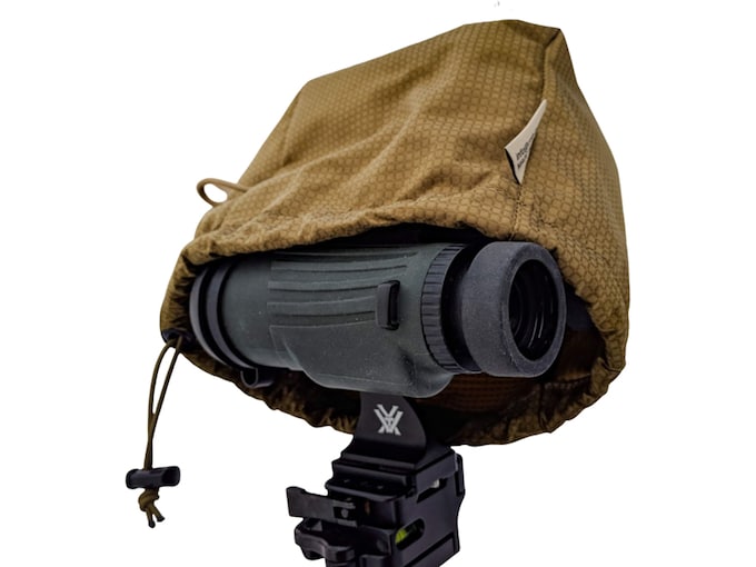 ColeTac Shower Cap Binocular Cover Small Nylon Coyote