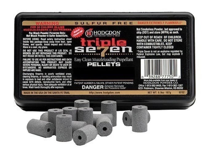 Hodgdon Triple Seven Black Powder Substitute 50 Caliber 50 Grain Pellets