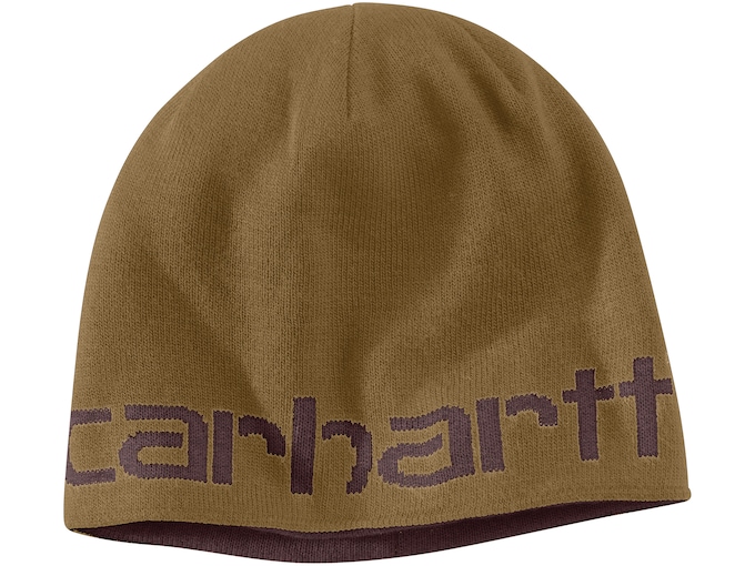 Carhartt Men's Knit Reversible Beanie Oak Brown One Size Fits Most