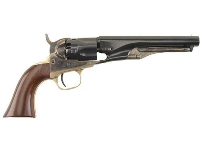 Uberti 1862 Police Black Powder Revolver 36 Caliber Steel Frame Blue
