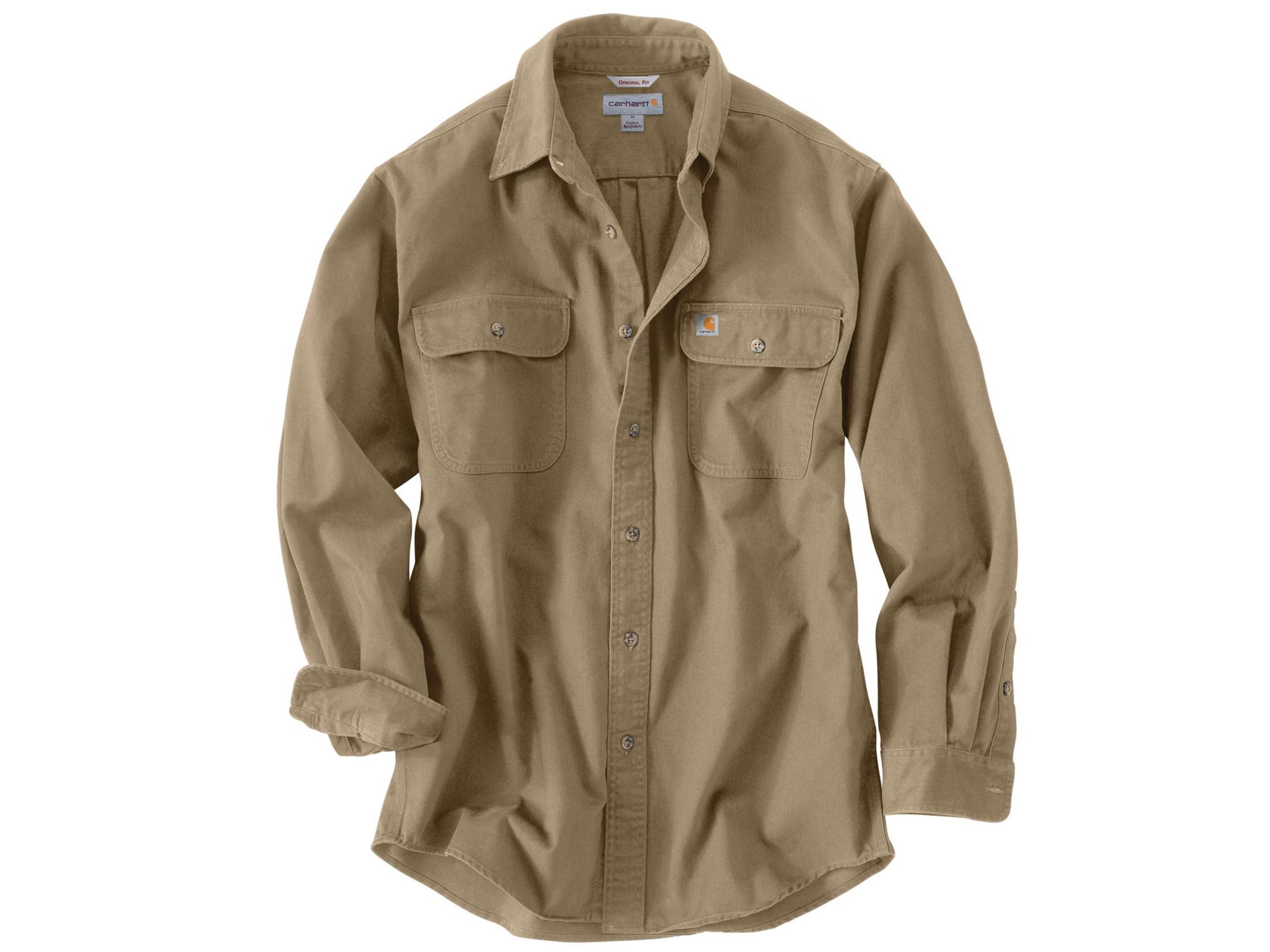 Carhartt men's oakman sandstone twill best sale